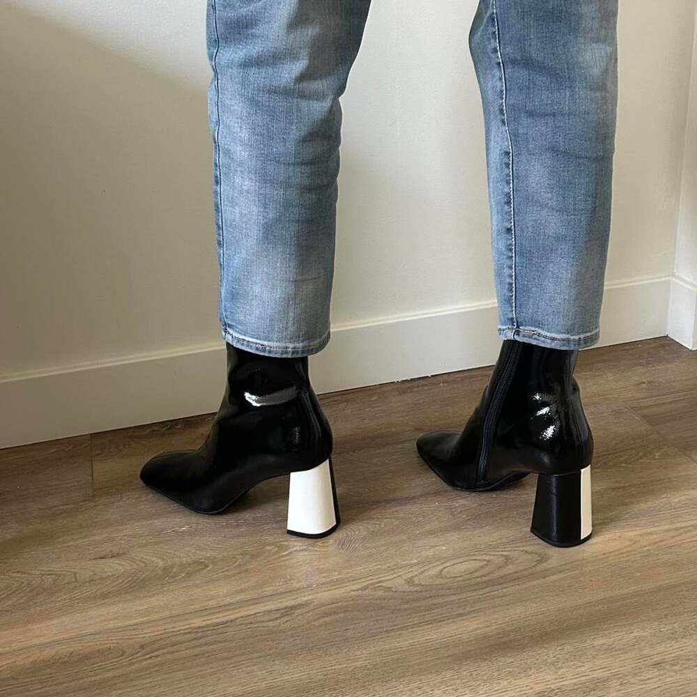 Jeffrey Campbell Women's Black Boots - Picture 3 of 8